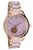 Holzkern Kaleidoscopic Damen Automatikuhr Amethyst/Keramik • Miyota Automatikwerk • Echter Amethyst