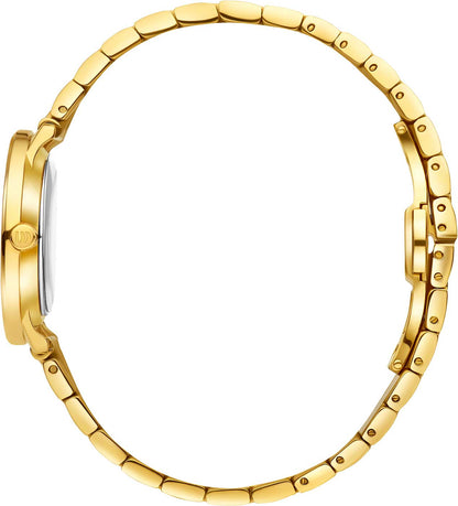 Danish Design 3320383 Damen Uhr • Skandinavisches Design • Gold & Braun