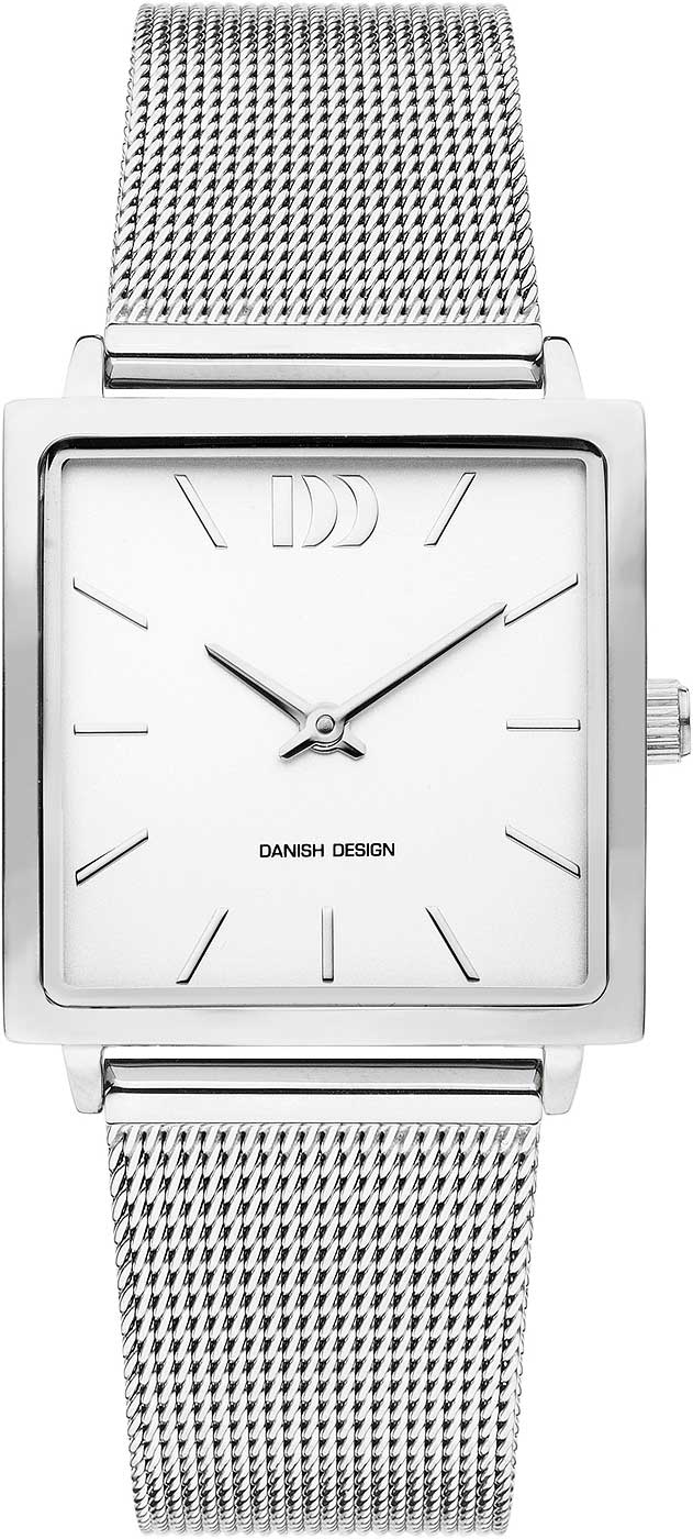 Danish Design 3324686 Damen Uhr • Quarzwerk • Edelstahl-Milanaiseband