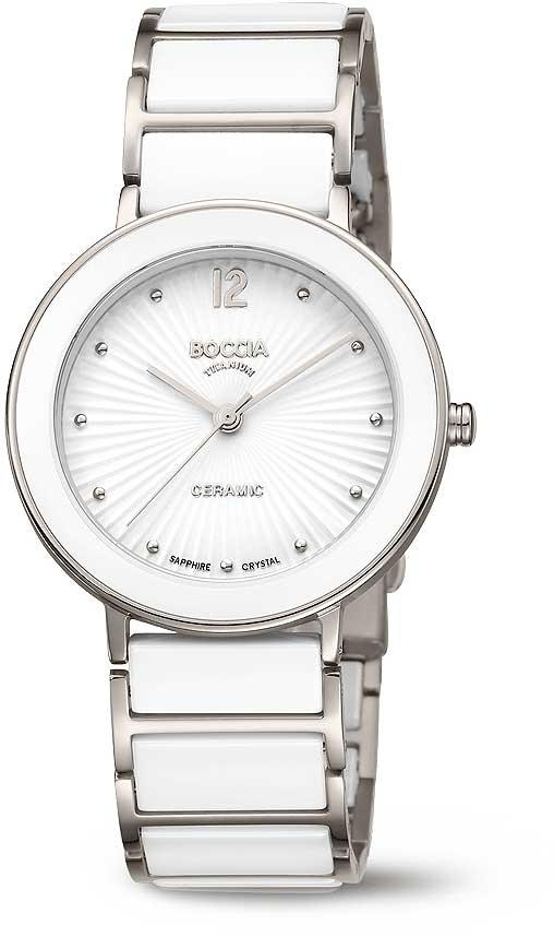 Boccia 522754 Uhr • Extrem leichtes Titan • Hautfreundlich & robust