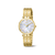 Boccia Titanium 3339-03 Damen Armbanduhr • Saphirglas • Reintitan goldplattiert
