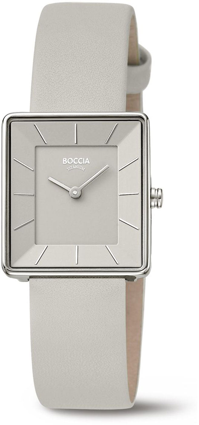 Boccia 3351-01 Damen Uhr • Reines Titan • Präzises Quarzwerk