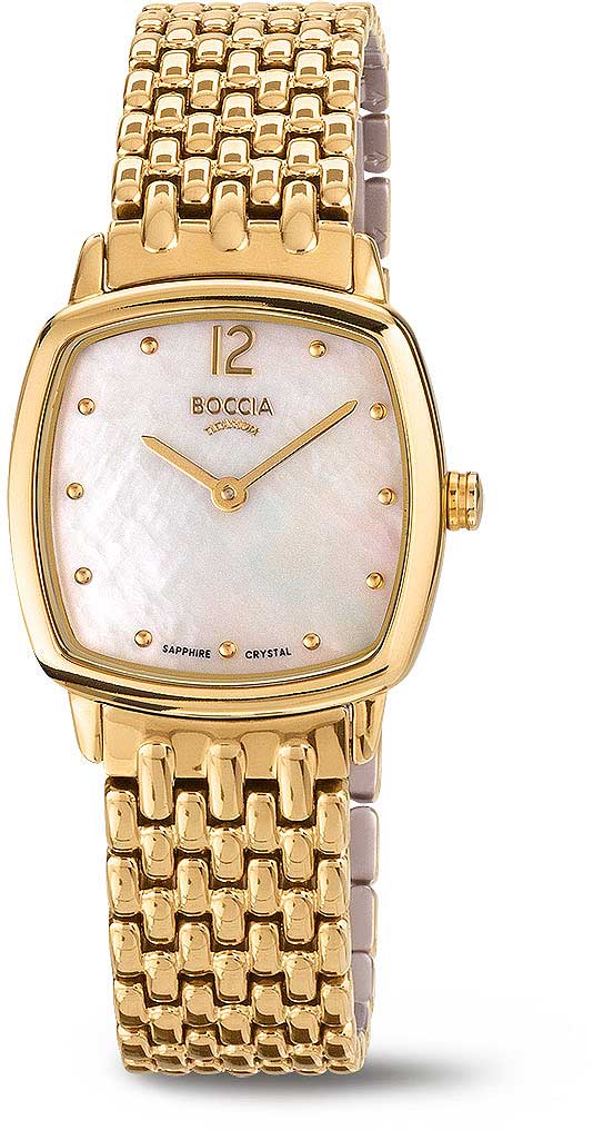 Boccia 530731 Damen Uhr • Extrem leicht • Hautfreundlich