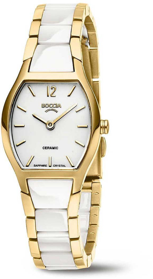 Boccia 533681 Uhr • Extrem leichtes Titan • Hautfreundlich & robust