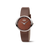 Boccia Trend 3364-05 Damen-Armbanduhr • Titan mit Saphirglas • Lederband Braun