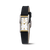 Boccia Titanium 3366-02 Damen Armbanduhr • Reintitan teil-goldplattiert • Lederband