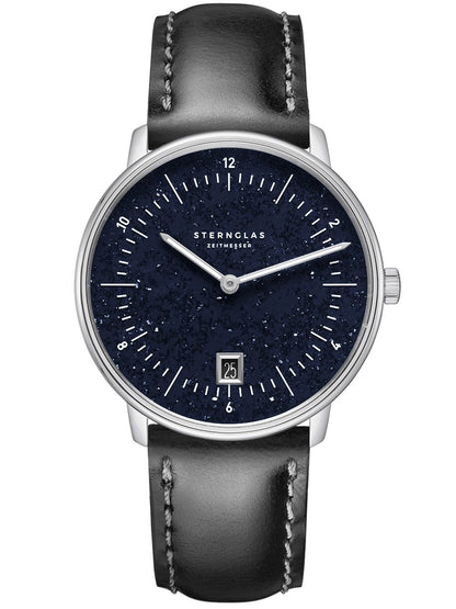 Naos Edition Aventurine Herrenuhr – Saphirglas, Quarzwerk, 38mm - Sternglas Modell: S01-NAN40-BR02