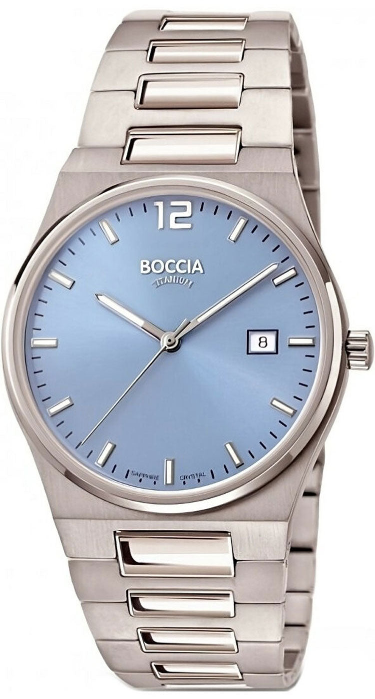 Boccia 643195 Uhr • Reines Titan • Allergikerfreundlich