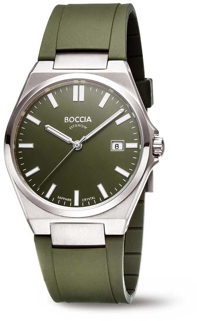 Boccia 3667-02 Herrenuhr • Reintitan • Saphirglas