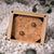 Composition Ohrringe mit weißem Perlmutt - Holzkern Modell: Jewelry