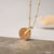 Opacity Halskette mit rundem Holz Anhänger - Holzkern Modell: Jewelry