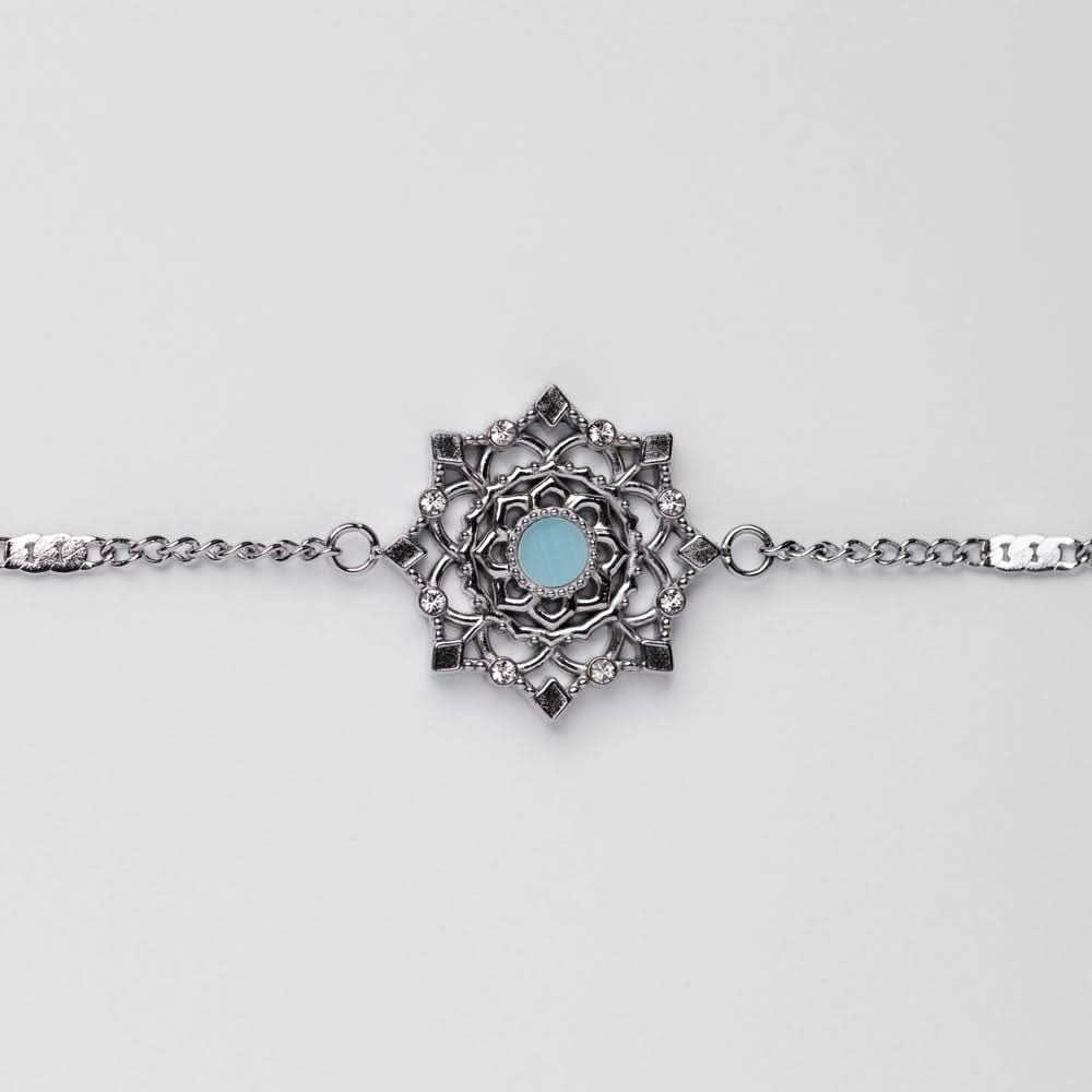 Aphonia Armband mit Schneeflocken Anhänger - Holzkern Modell: Jewelry