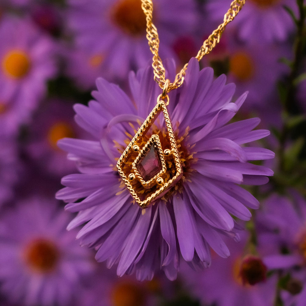 Daydreamer Halskette mit Anhänger - Holzkern Modell: Jewelry