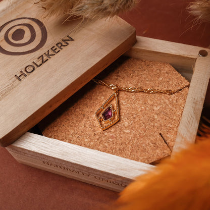 Daydreamer Halskette mit Anhänger - Holzkern Modell: Jewelry