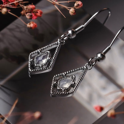 Daydreamer Ohrhänger mit Stein - Holzkern Modell: Jewelry