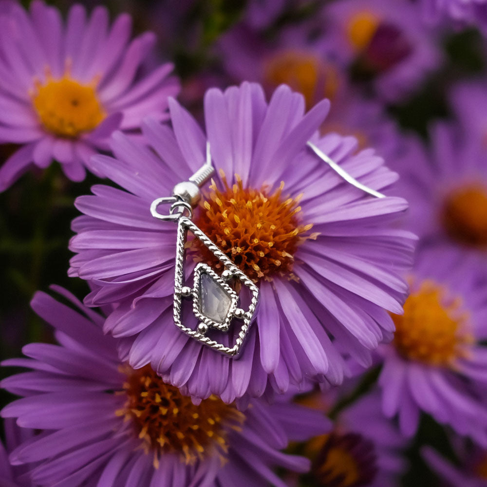 Daydreamer Ohrhänger mit Stein - Holzkern Modell: Jewelry