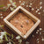 Pigment Ohrringe rund mit Holzelement - Holzkern Modell: Jewelry