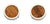 Pigment Ohrringe rund mit Holzelement - Holzkern Modell: Jewelry