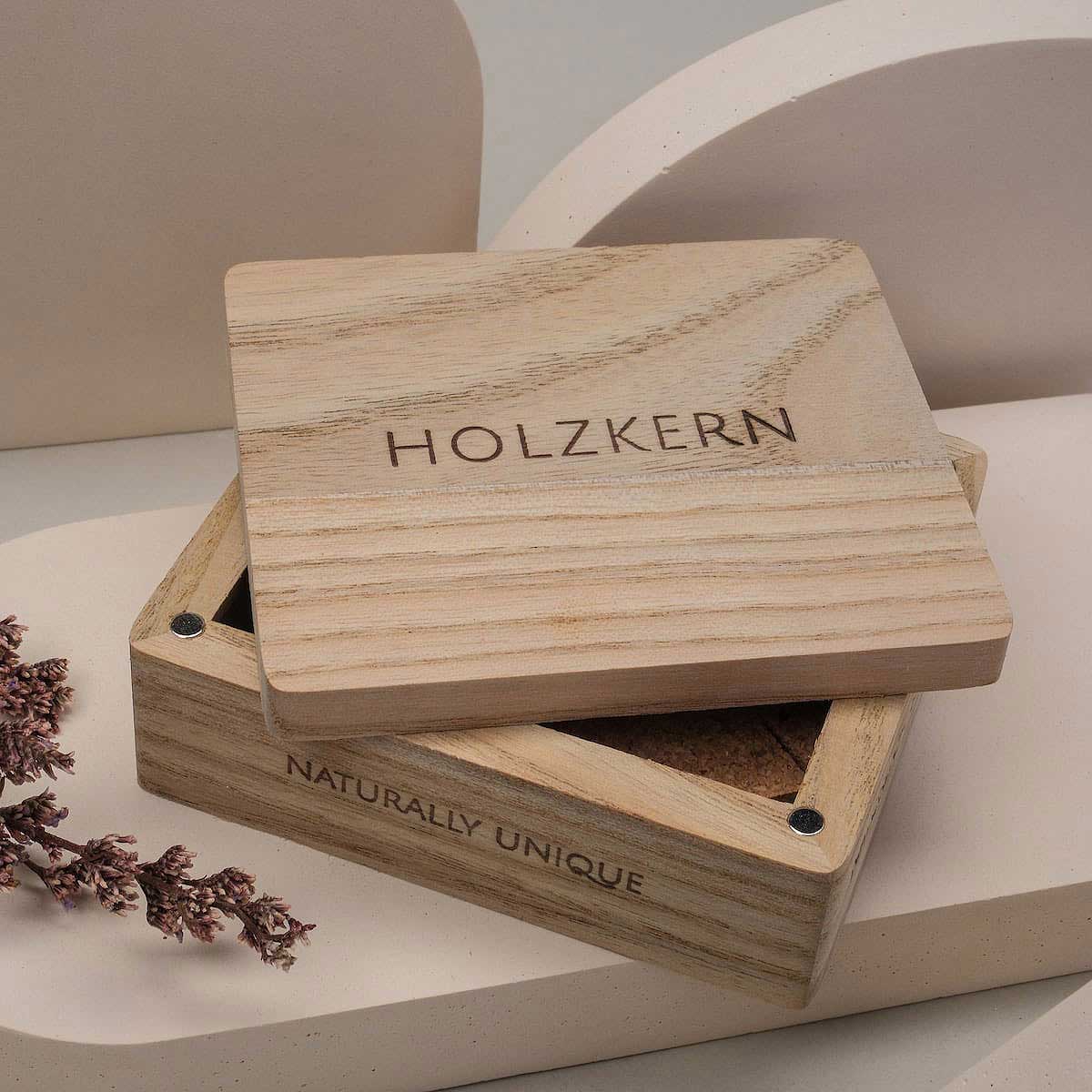 Familytie Halskette (Perle/Gold) Filigrane Halskette mit Perlen Anhänger - Holzkern Modell: Jewelry