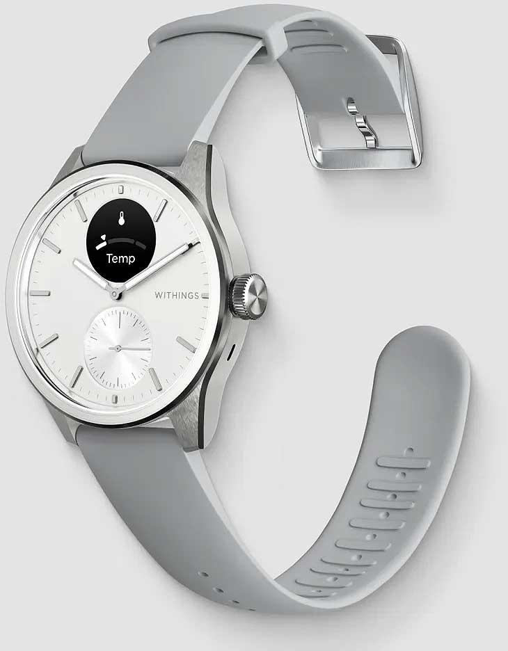 Withings ScanWatch 2 WITHINGS-SCANWATCH Unisex Uhr • Medizinisches EKG • Saphirglas