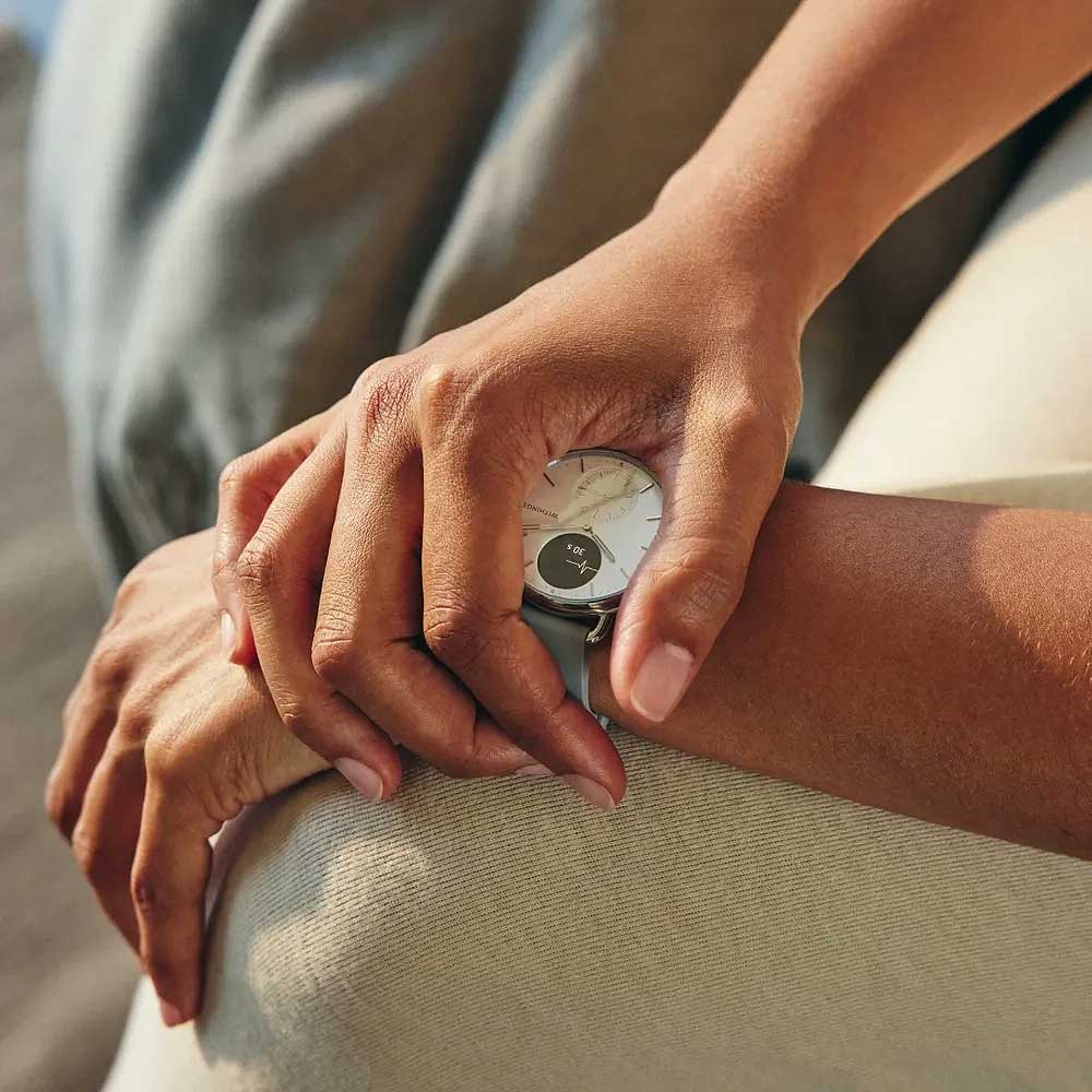 Withings ScanWatch 2 HWA10-MODEL 2-ALL-INT Unisex Uhr • Hybrid Smartwatch • EKG & Schlaftracking