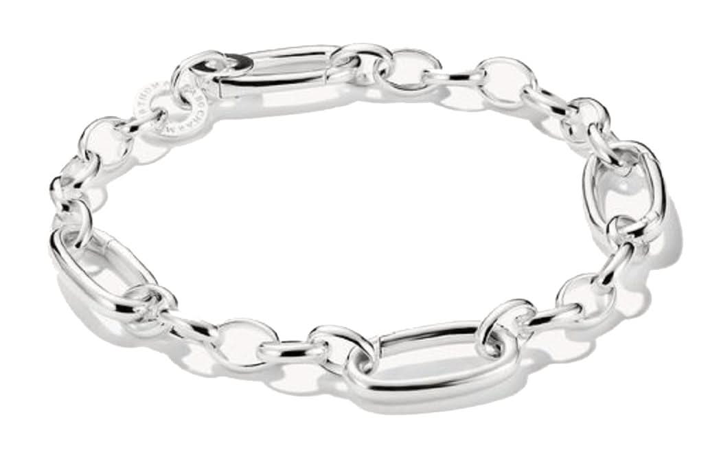 Charm bracelet with three connector links, made of silver - Thomas Sabo model: C1203-001-21-L15