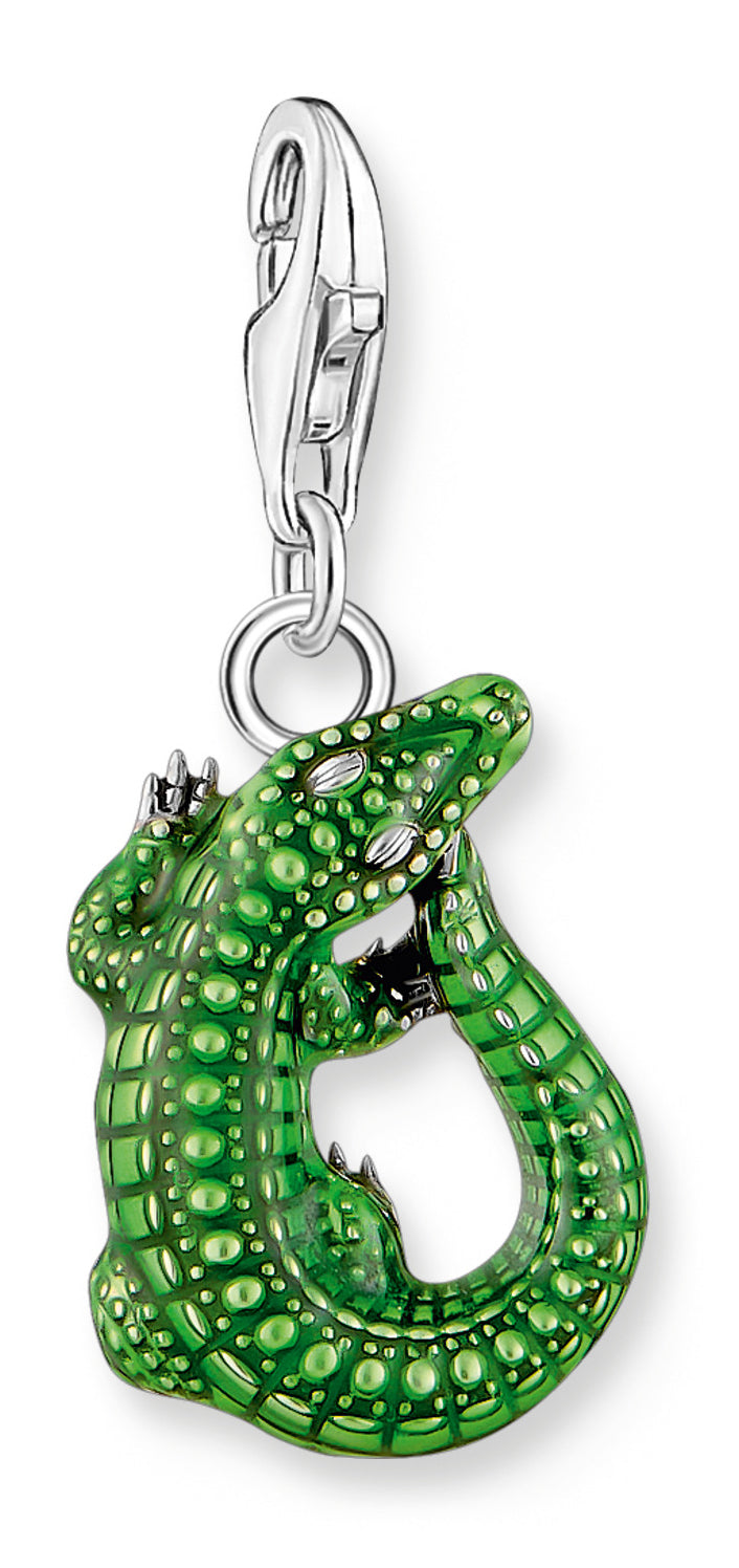 Thomas Sabo Charm-Anhänger Krokodil Silber