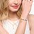 Thomas Sabo Charm Pendant Four-Leaf Clover Gold Plated