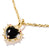 Thomas Sabo Charm Pendant Vintage Heart Black Connect Gold Plated