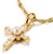 Thomas Sabo Charm Pendant Vintage Cross Connect gold plated