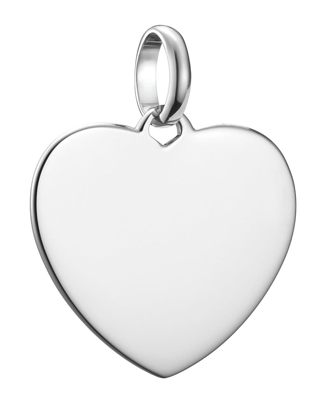 Thomas Sabo Charm Pendant Heart large Connect Silver