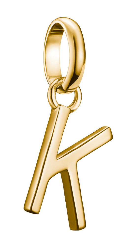 Thomas Sabo Charm-Anhänger Buchstabe K Connect vergoldet