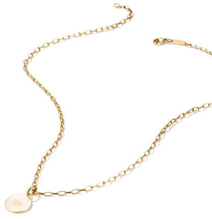 Thomas Sabo Charm-Kette Paperclip vergoldet 70 cm Länge