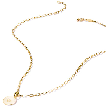 Thomas Sabo Charm-Kette Paperclip vergoldet 45 cm Länge