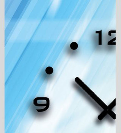 moderne Wanduhr in 3-D-Optik - Dixtime Modell: 3D-0431