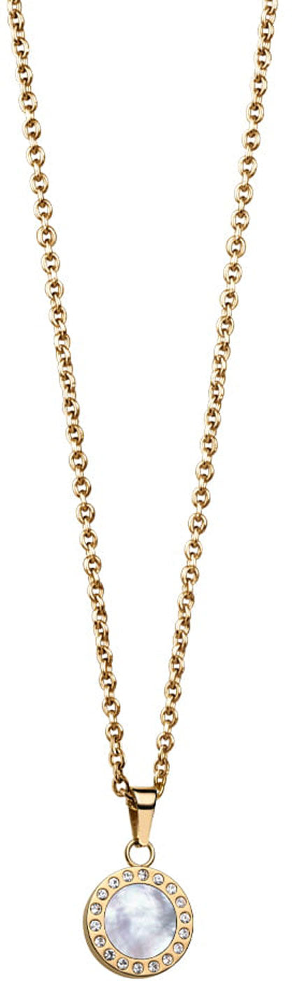 ForYou-Set Halskette mit Anhänger und Ohrstecker - Bering Jewelry Modell: 427-707-Gold