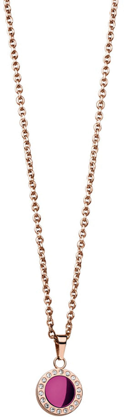 ForYou-Set Halskette mit Anhänger und Ohrstecker - Bering Jewelry Modell: 427-707-Purple