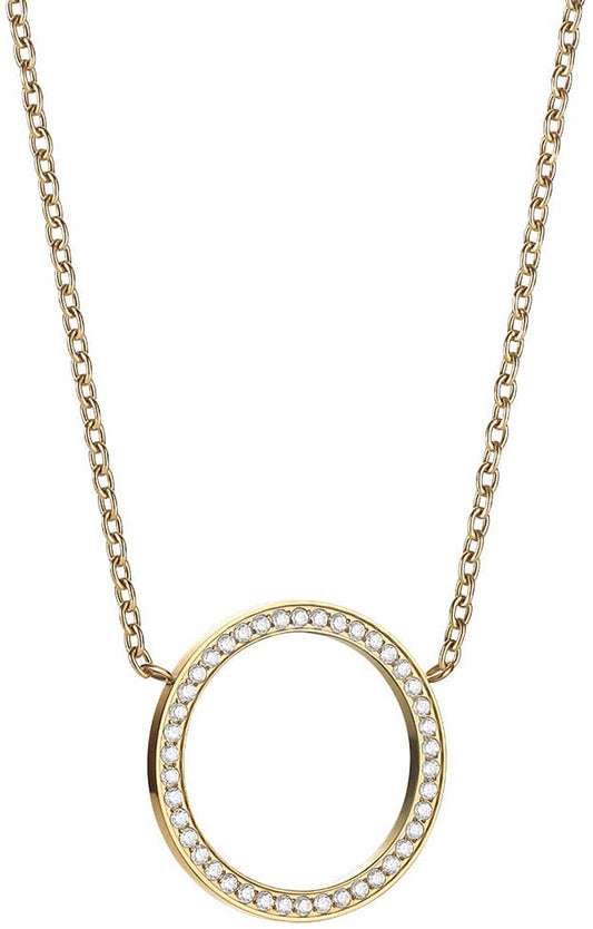 Halskette aus Edelstahl mit rundem Anhänger - Bering Jewelry Modell: 434-27-450