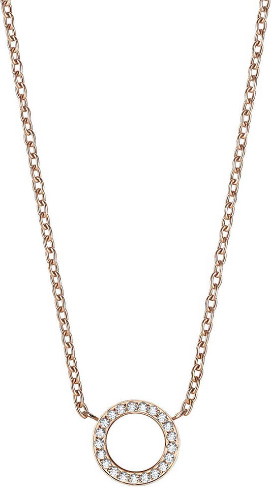 Halskette aus Edelstahl mit rundem Anhänger - Bering Jewelry Modell: 435-37-450