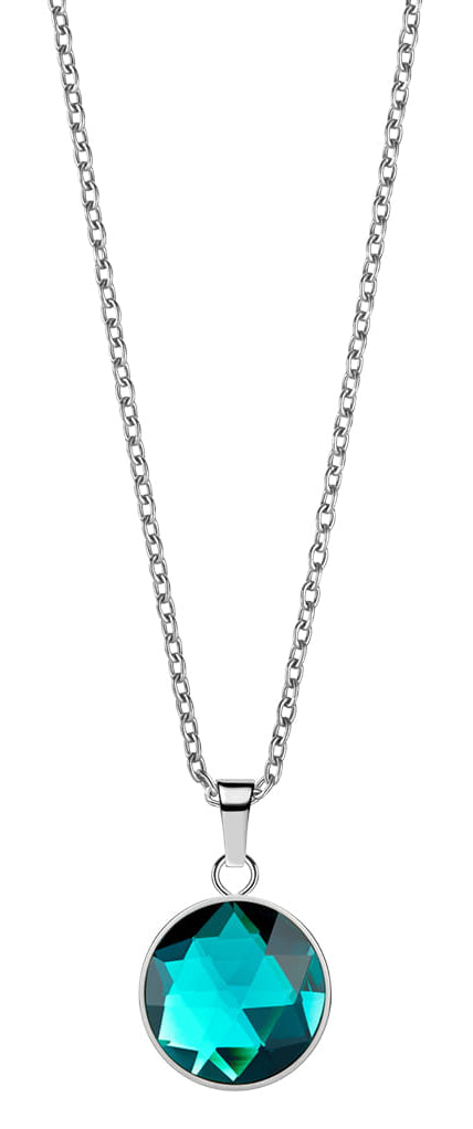 Halskette aus Edelstahl mit rundem Anhaenger Bering Modell 436156450