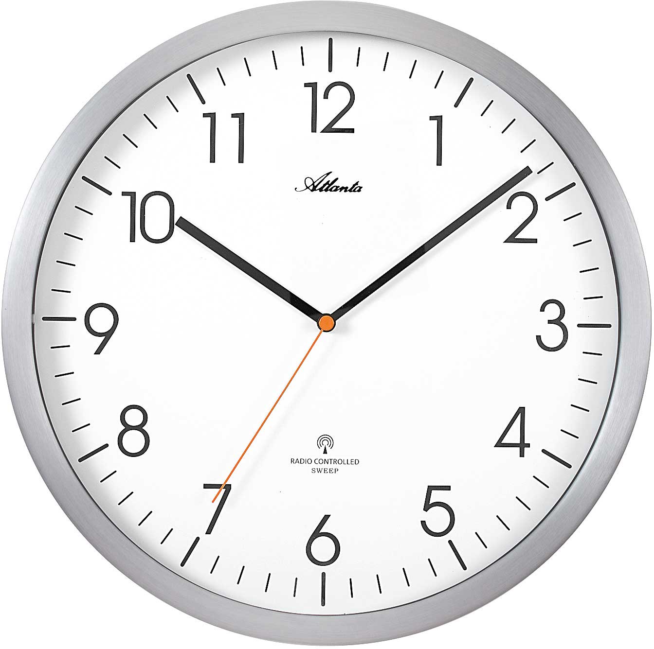 Wanduhr Gehäusedurchmesser ca. 30,5 cm - Atlanta Modell: 4382/4