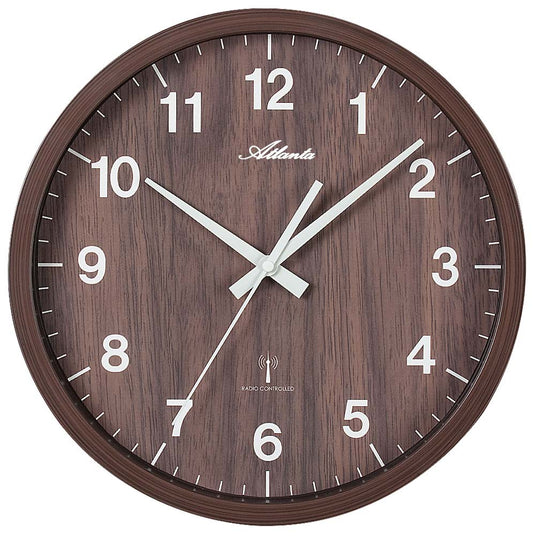 klassisch Wanduhr Durchmesser 30,5 cm - Atlanta Modell: 4438/20