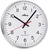 Atlanta Wanduhr 25,5x25,5x4 cm Kunststoff • Funkgesteuert • Modernes Design