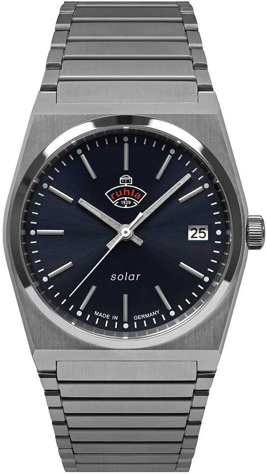 Ruhla Space Control 4641M3 Damen Uhr • Solar • Saphirglas