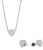 Schmuck-Set aus Edelstahl - Herz - BERING Modell: 468-768-Steel