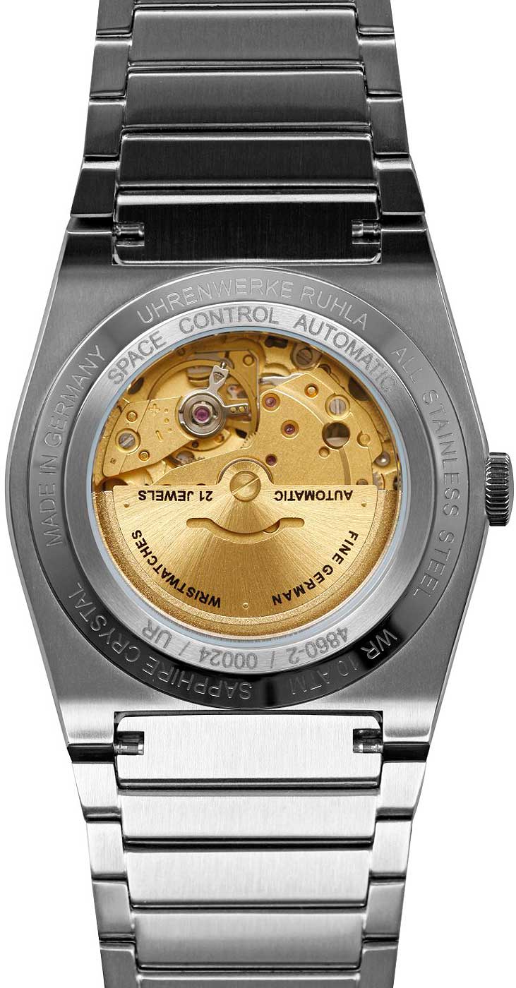 Ruhla Space Control RUHLA-4860M2 Herren Uhr • Automatik • Saphirglas