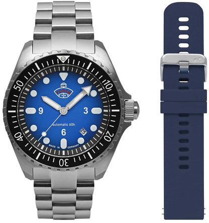 Ruhla 1929 Minentaucher DIVER RUHLA-4960M3 Herren Uhr • Automatikwerk • Saphirglas