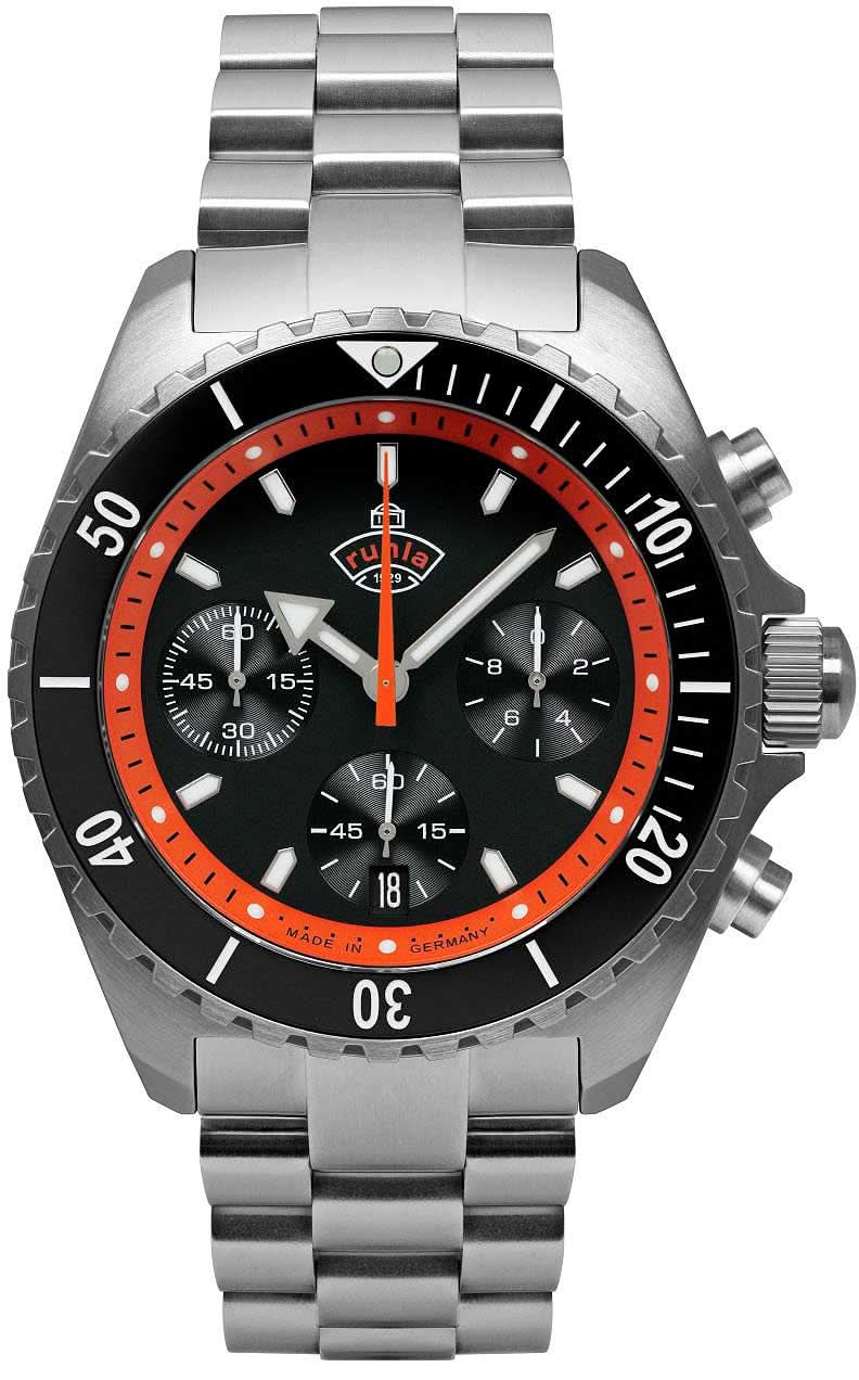 Ruhla Glasbach Cup 4970M2 Men's Watch • Chronograph • Sapphire Glass