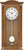 AMS Wanduhr 64x28 cm Holz • Funkgesteuert • Westminster Melodie