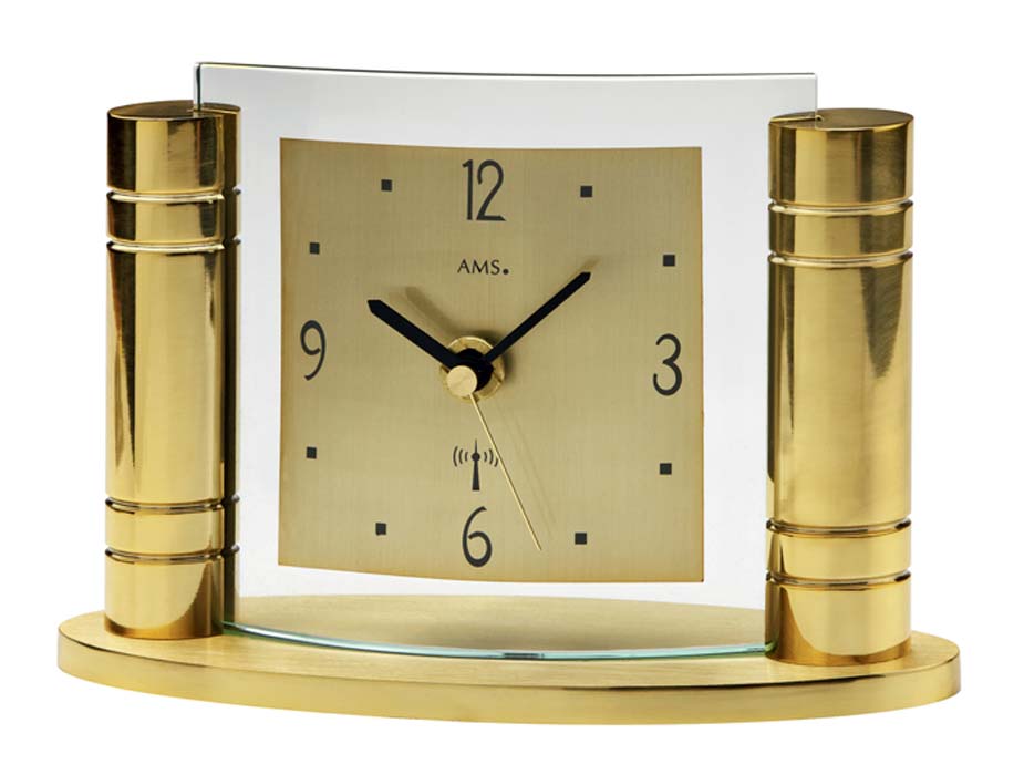 AMS Wanduhr • Präzises Quarzwerk • Zeitloses Design